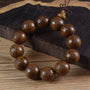 Kenlina Sandalwood Bracelet – Engraved Mantra Beads