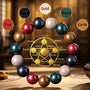Kenlina Natural Herbal Five Elements Balancing Incense Bead Bracelet
