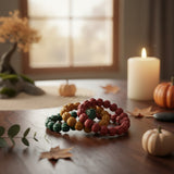 Kenlina Natural Herbal Incense Beads Bracelet Pumpkin-Carved Edition