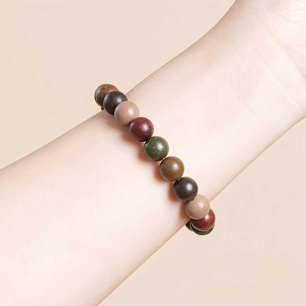 Kenlina Natural Herbal Five Elements Balancing Incense Bead Bracelet｜Mindful Living