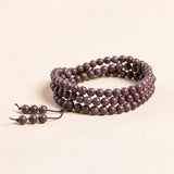 Kenlina Natural Herbal Incense Auspicious Dawn Beads Bracelet | Fortune & Luck