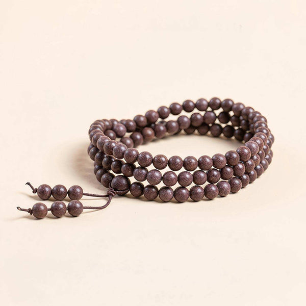 Kenlina Natural Herbal Incense Auspicious Dawn Beads Bracelet | Fortune & Luck