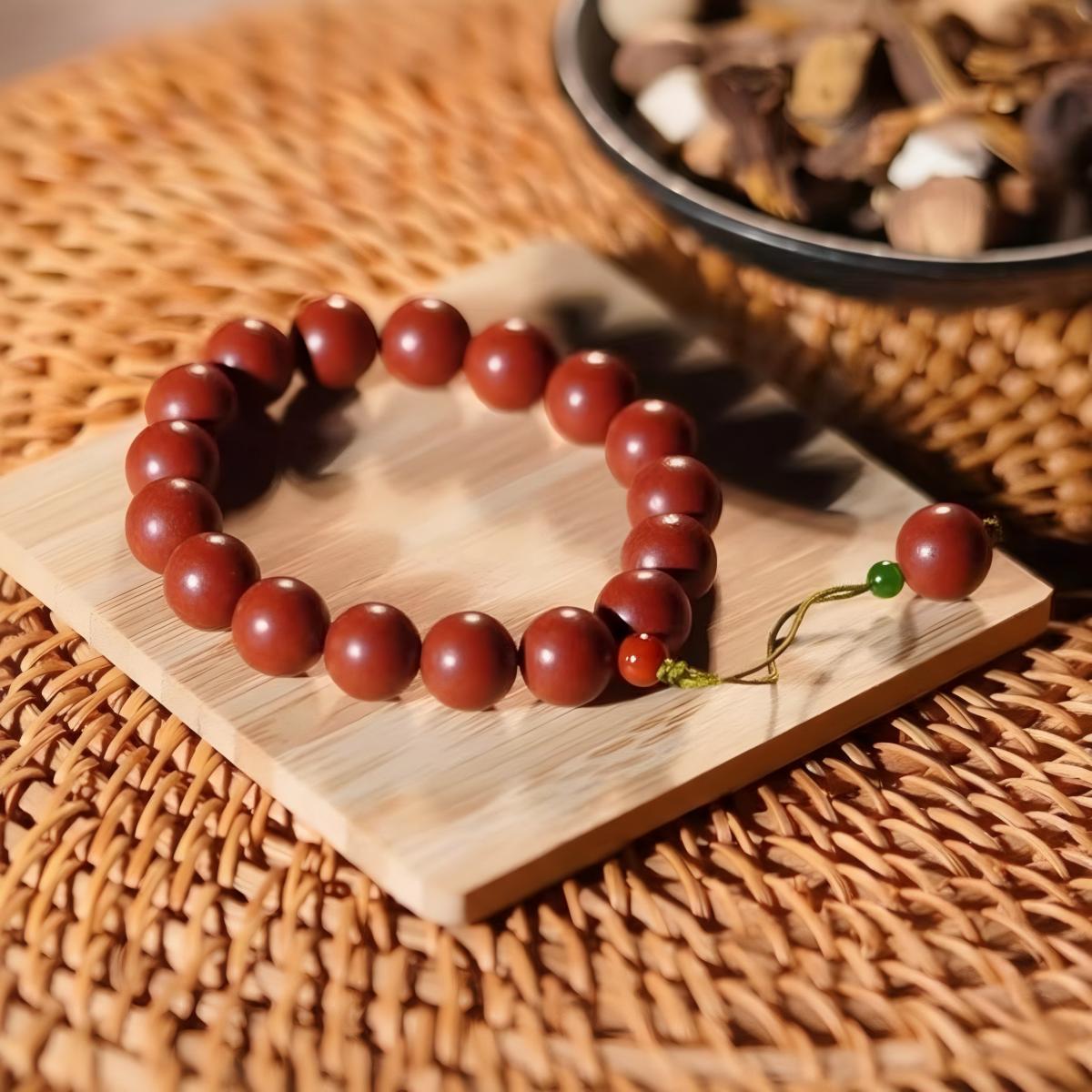 KenLina Weightless Spirit Dampness-Clearing Herbal Incense Bracelet | Natural Detox Aromatherapy & Vitality Beads