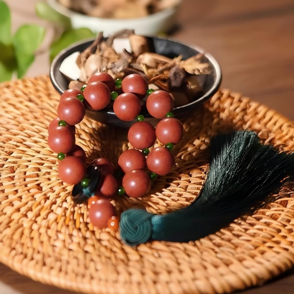 KenLina Weightless Spirit Dampness-Clearing Herbal Incense Bracelet | Natural Detox Aromatherapy & Vitality Beads